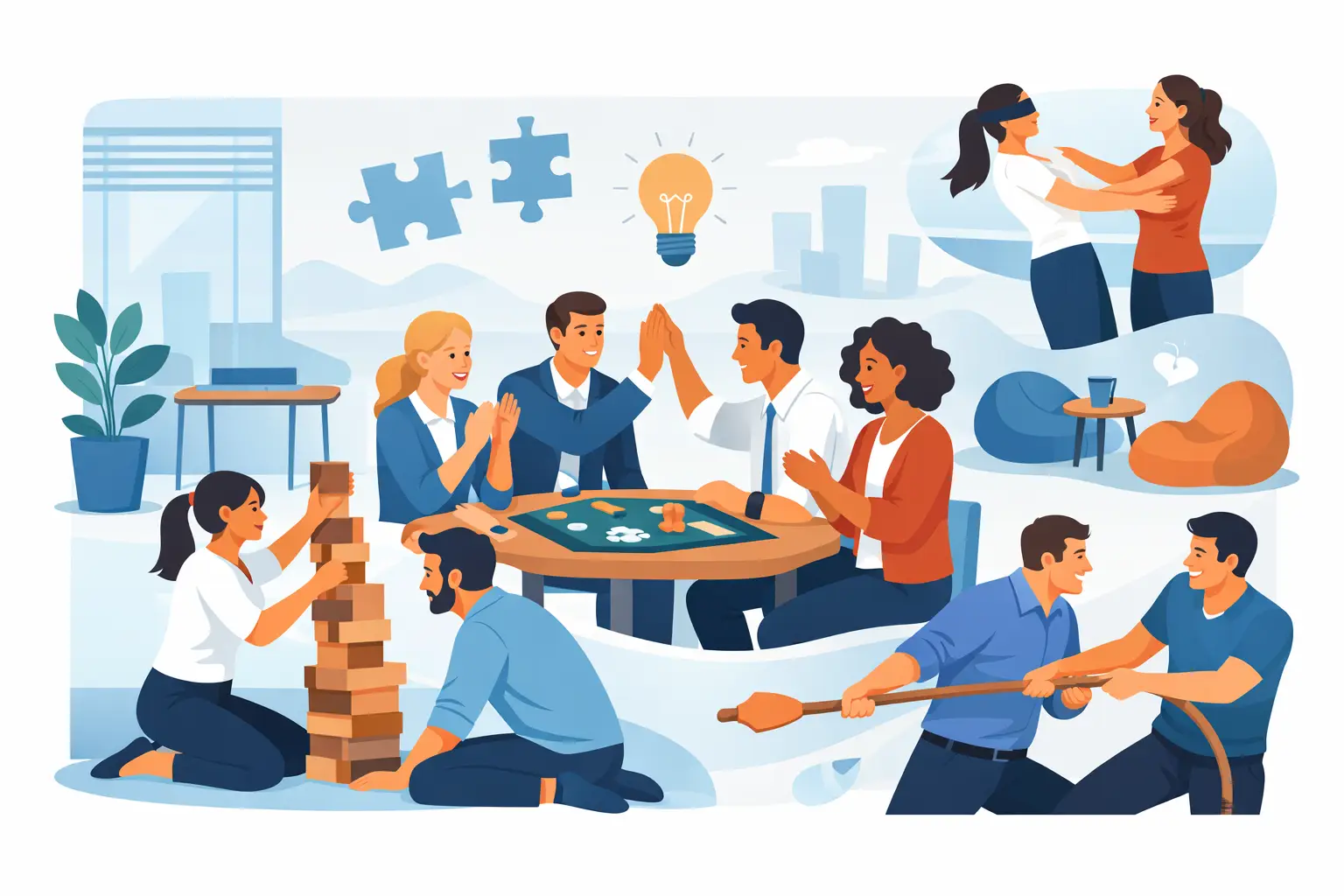 12 Best Corporate Bonding Activities Indoors