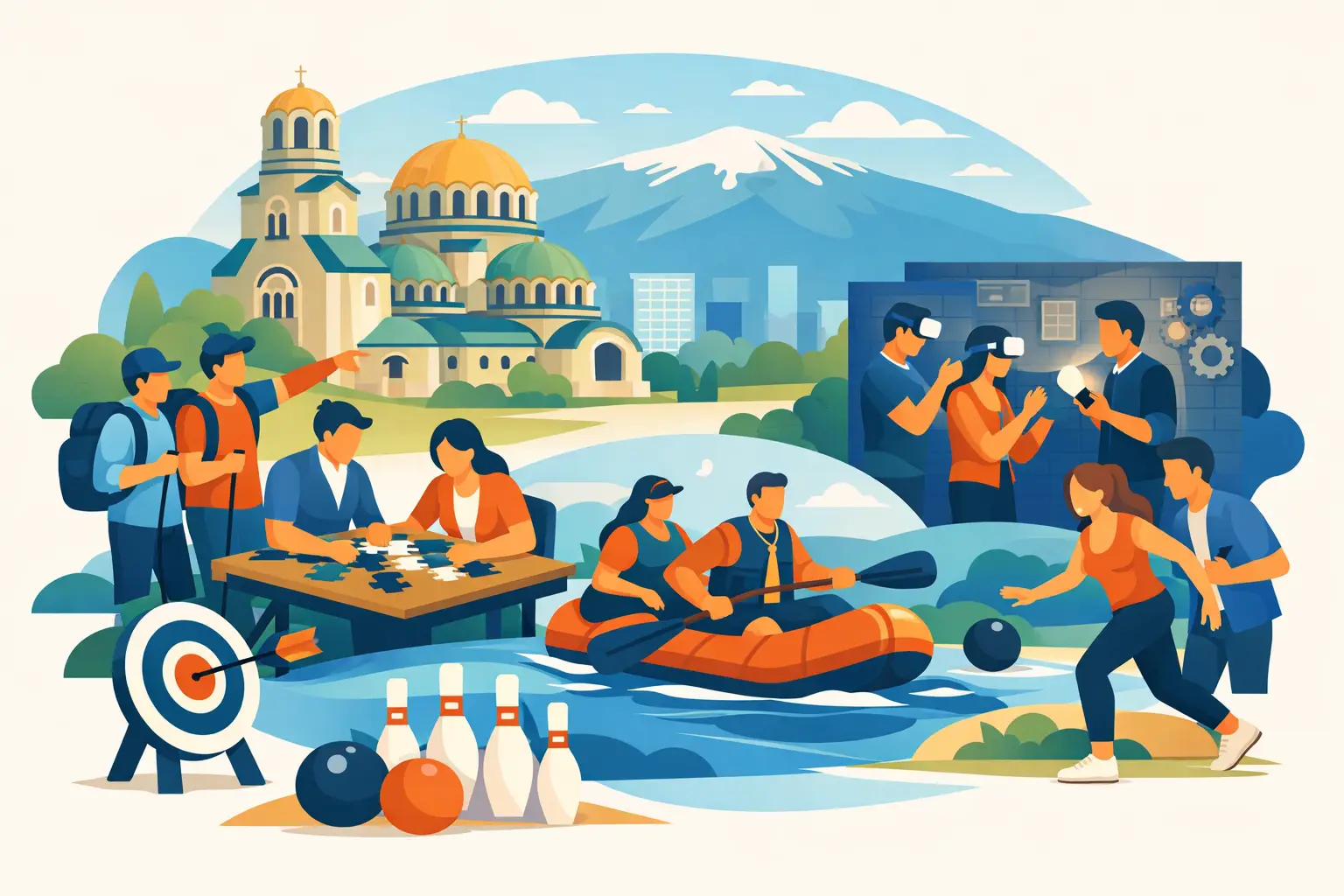 12 Best Group Activities for Adults in Sofia