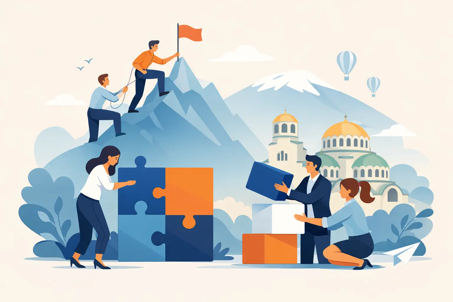 Corporate Team Building Sofia That Works