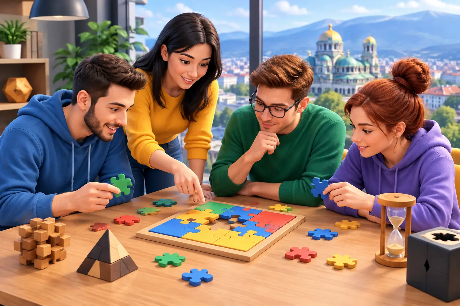 Групови логически игри за отбори в София