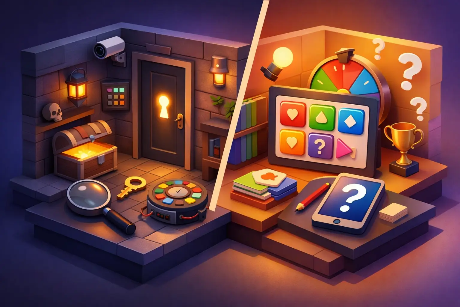 Ескейп игра или куиз - какво да изберете