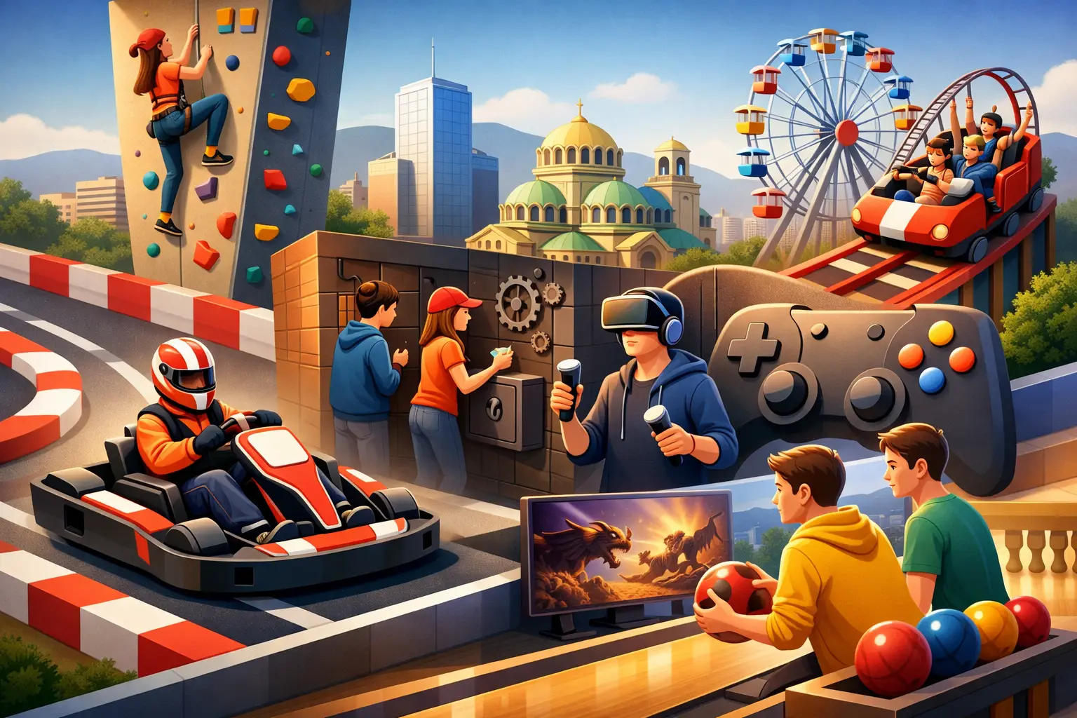 Игри за тийнейджъри в София: какво си струва
