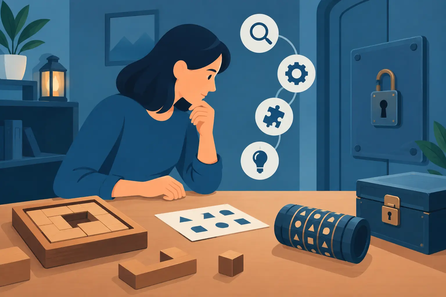 How to Solve Escape Puzzles Without Guessing