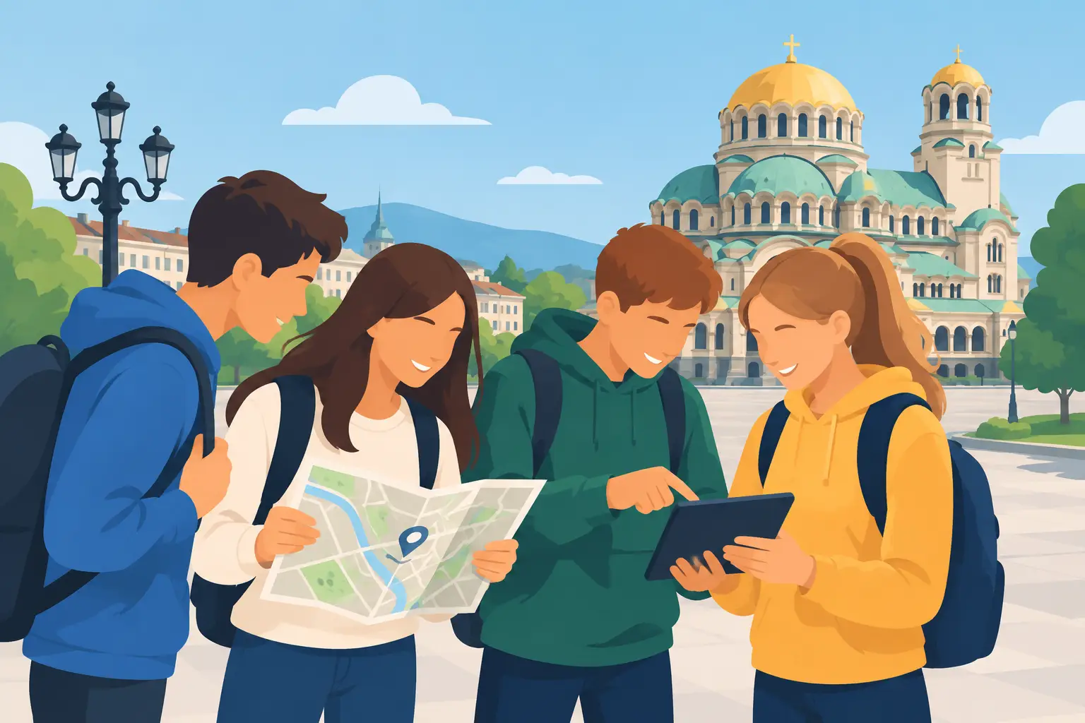 Interactive Games for School Groups in Sofia
