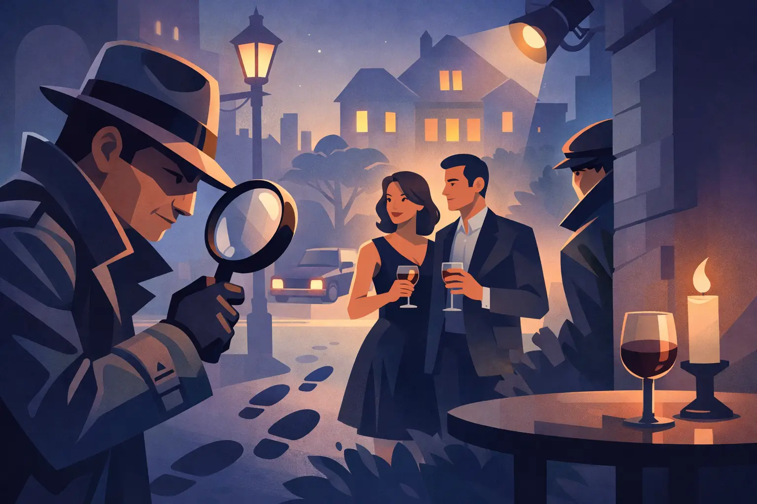 Live Actor Detective Game: A Smarter Night Out